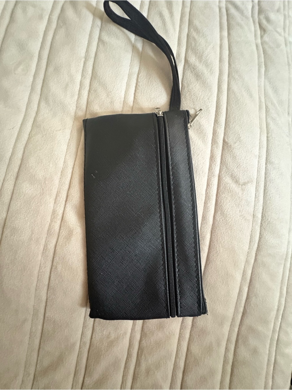 Classic Black Wristlet Clutch - Sleek Everyday Accessory